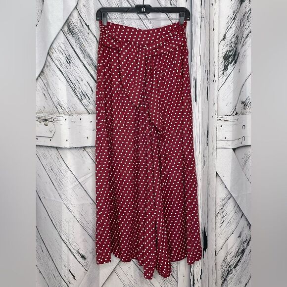 ASOS Polka Dot Wide Leg Palazzo Pant 4 - Picture 1 of 10